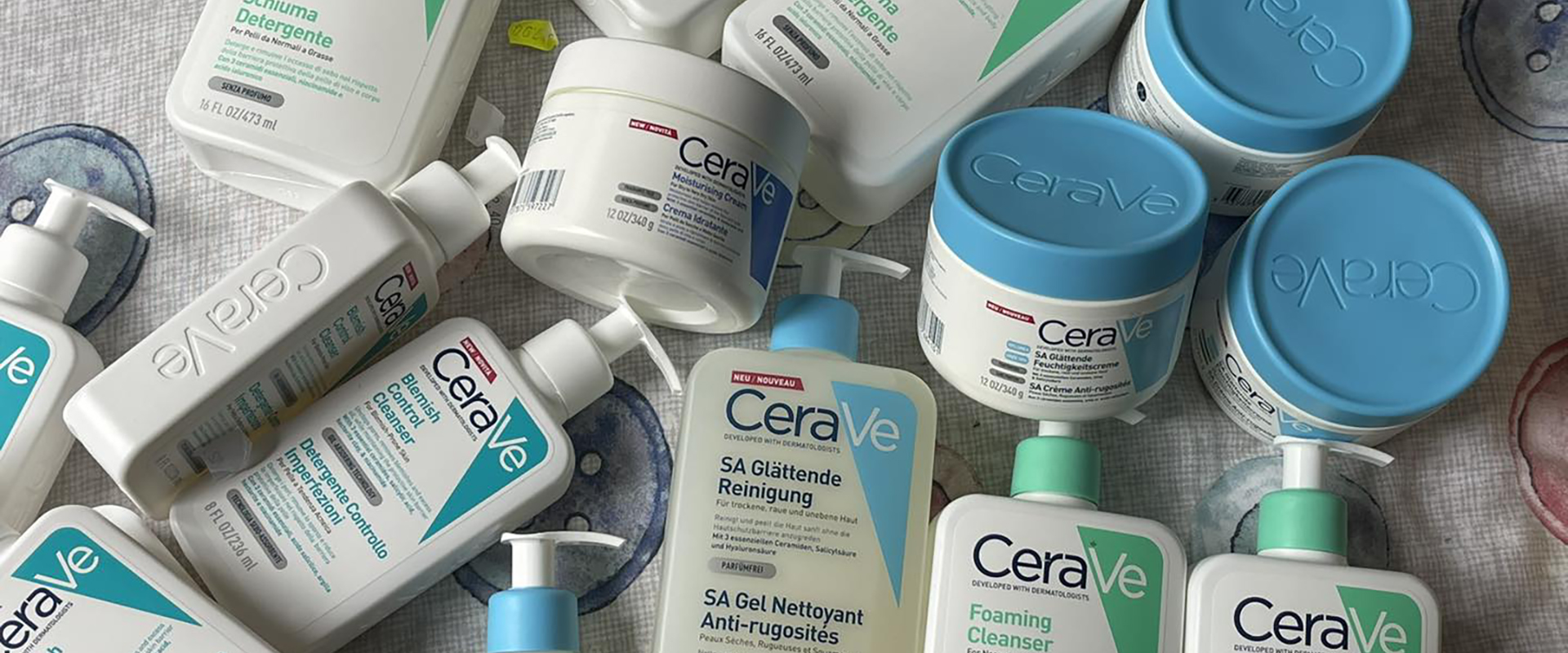 CeraVe Hydrating Facial Cleanser Face Moisturizing Body Lotion Whitening Cream SA Salicylic Acid Foaming Cleanser